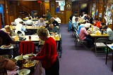 We enjoyed our Parish Picnic on Sunday, October 2, 2016. The weather was gray and rainy (welcome relief from the recent drought) so we gathered indoors.