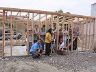 Pennsylvania Team after framing on 2nd work day